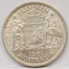 AUSTRALIA 1961 . FLORIN AUSTRALIA 1961 . FLORIN